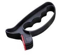 Kitchen Knife Sharpening Tool - 13.5X2.7cm Ergonomic Manual Sharpener | ABS Scissor Sharpener Gadget for Ceramic Steel Knives Outdoor Camping Traveling Kitchen Accessories