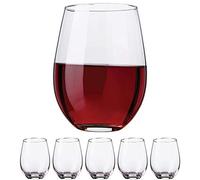 Kitchen Lux Lot de 6 gobelets à cocktail élégants en verre de qualité supérieure Passe au lave-vaisselle