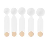Kitchen Measuring Spoons - 5 Pieces Diet Portion Serving Utensils, Heavy-Duty Food Measuring Spoons with Long Handles, Professional Grade Set for Meal Prep Restaurant Commercial Buffet Apartment