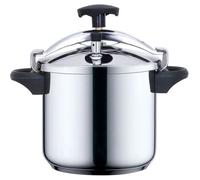 KITCHEN MOVE Autocuiseur + Panier vapeur - 6 L - Gris et noir - Tous feux dont induction