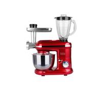 Kitchen Move DALLAS PRO - Robot pâtissier - 1500 Watt - acier rouge