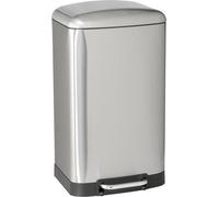 KITCHEN MOVE Poubelle a pédale GREENWICH - 40L - Inox avec seau