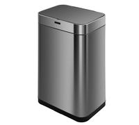Poubelle de cuisine automatique upper Gris Acier inoxydable 60 l - Gris