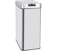 KITCHEN MOVE Poubelle automatique SILVERLAKE - 60L - Inox avec cerclage