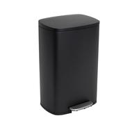 Poubelle de cuisine à pédale noir admiral