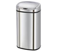 Poubelle de cuisine automatique 68L MAJESTIC grande capacité en acier INOX avec cerclage