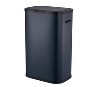 Poubelle push inox PORTLAND gris 60L