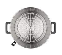 kitchen move - stérilisateur électrique avec robinet et minuteur 31l 2100w inox - bat-kcp31ssm