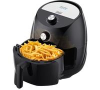 Friteuse électrique sans Huile, friteuse à air Chaud 3.5L TORNADO 1400W Cuisson rapide en une Touche avec timer avec conseil de cuisson