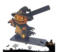 Kitchen Paper Towel Holder, Gothic Halloween Wood Roll Stand