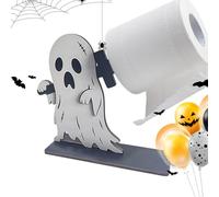 Kitchen Paper Towel Holder | Gothic Halloween Wood Roll Stand