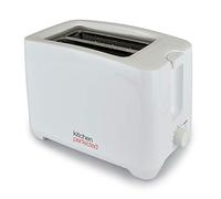 Kitchen Perfected® Grille-pain 2 tranches extra large 750 W 7 niveaux de brunissage Fonction éjection à haut éjection Plateau miettes amovible E2020WH Blanc