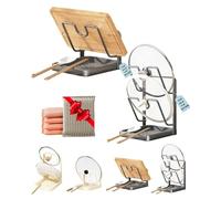 Kitchen Pot Lid Storage Rack, Multifunctional Stainless Steel Pot and Pan Organizer with Removable Drip Tray, Two-Compartment Spatula Holder for Counter Stove Top Kitchen Accessories(A-2PCS)