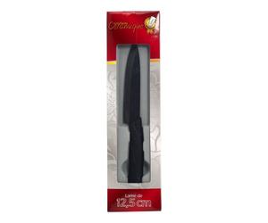 Kitchen Pro Slice13 Couteau Ceramique Lame Noire 12,5 Cm