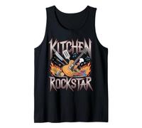 Kitchen Rockstar Cuisine Crew Design Débardeur