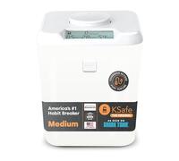 Kitchen Safe: Time Locking Container (White Lid + White Base) - 5.5" Height