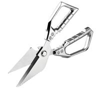 Kitchen Scissors - Heavy Duty Stainless Steel Cutter Multi Purpose Tool | Kitchen Poultry Shears For Meat For Chicken Duck Fish Vegetable Bones Home BBQ Baking Camping Picnic Elderly Cooks Food
