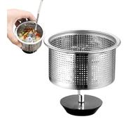 Kitchen Sink Drain Strainer - Mesh Drain Strainer Cover | Home Sink Stopper Basket for Kitchen Bathroom Shower Home Restaurant Culinary Dining Catering | Shower Sinks Accessories