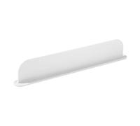 Kitchen Sink Splash Guard | Silicone Water Barrier 49 x 8,5 x 5 cm 220 g | Dishwasher And Countertop Protector For Washing Dishes, Fruits, Vegetables | Home, Apartment, Outdoor Use, blanc,
