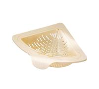 Kitchen Sink Strainer Basket - Magnetic Corner Sponge Holder, Triangular Sink Food Catcher Basket, Fine Mesh Drainer, Rustproof | for Garbage Disposal, Fruit Washing, Home, Apartment, Restaurant
