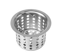 Kitchen Sink Strainer - Stainless Steel Kitchen Strainer, Sink Food Waste Catcher, Rust Resistant Drain Filter Basket, Durable Sinks Drain Protector | Kitchens Strainers For Home, Apartment, RV