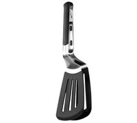 Kitchen Spatula Tongs - Anti-Scald Cooking Utensil for BBQ | Stainless Steel with Heat Resistant Grip, Food Turner Tool, Steak Fish Shrimp Lamb Bread Pizza Bacon Vegetable Pancake Cooking Aid