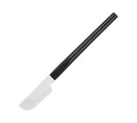 Kitchen Spatula - Wooden Handle Silicone Turner, Long Heat Resistant Baking Tool with Flexible Flat Edge Non Scratch, Smooth Mixing and Spreading, Ideal for Cooking Bread Cake Butter Jam Home