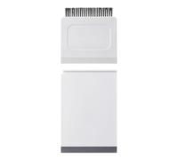 Kitchen Squeegee, Bathroom Shower Mirror Squeegee, Multi-Purpose Water Scraper Tool, Flexible Dishwasher Safe for Door, Tiles, Sink, Glass, White Color, 4.72 inches