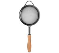 Kitchen Strainer - Fine Mesh Colander with Handle, Stainless Steel Food Sieve for Sifting Straining Draining and Rinsing Pasta Coffee Flour Tea Quinoa Egg Rice Ideal for Home Cooking Baking