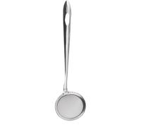 Kitchen Strainer - Stainless Mesh Sieve, Fine Colander Basket, Metal Filtering Tool, Professional Food Draining Accessory | Dureble Flour Screening Utensil, Ergonomic Slip Resistant Handle