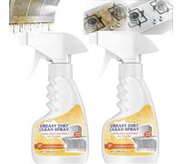Kitchen stubborn grease remover, effectively removes grease stains in the kitchen without rinsing, multi-purpose cleaner.