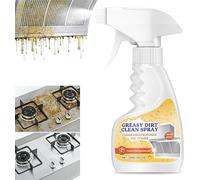 Kitchen stubborn grease remover, effectively removes grease stains in the kitchen without rinsing, multi-purpose cleaner.