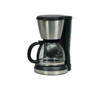 Kitchen Chef Cafetière filtre KSMD250 12 tasses Noire et inox