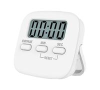 Kitchen Timer,Digital Kitchen Timer Magnetic Countdown Stopwatch Timer with Loud Alarm, Big Digit, Back Stand, Hanging Hole for Cooking, Shower