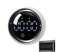 Kitchen Timer Digital - Rotary Knob Magnetic Timer | Smart Voice Time Countdown Display for Adults Chefs Student Study Fitness Baking Learning Teaching