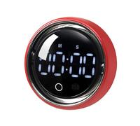 Kitchen Timer Digital - Rotary Knob Magnetic Timer | Smart Voice Time Countdown Display for Adults Chefs Student Study Fitness Baking Learning Teaching