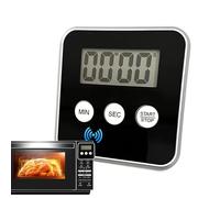 Kitchen Timer, Magnetic Digital Countdown Clock with Loud Alarm, Large LCD Screen Display, Easy-Use Timer for Cooking, Sleeping, Studying, School, Sports, and Home Tasks