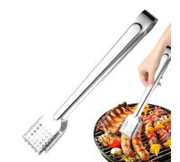 Kitchen Tongs - 22cm Stainless Steel BBQ Cooking Grill Tool