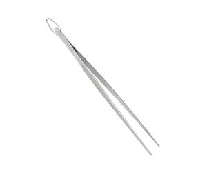 Kitchen Tweezer Tongs - Stainless Steel Utensils | 88g 90g Food Grabber Tong with Precision Control, Metal Barbeque Tweezer with Comfortable Grip for Buffet Party Restaurant Cooking