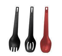 Kitchen Utensils, Mixing Spoon Set, Detachable Multi Function Cooking Spoon With Fork, Home Apartment Restaurant Use, Outdoor Picnic Category Tool, Camping Dormitory Stainless Medium Size