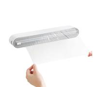 Kitchen Wrap Dispenser | Magnetic Foil Dispenser | Aluminum Foil Organizer | Wrap Cutter For Kitchen | Kitchen Wrap Organizer Magnetic Aluminum Design ABS For Cutting PP Wrap, Aluminum Foil, Wax Paper