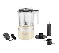 KitchenAid 5KFCB519EAC - Hachoir - 1.19 litres - sans fil - crème