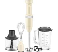 KitchenAid 5KHBV83EAC - Mixeur à main - 180 Watt - crème