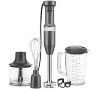 KitchenAid 5KHBV83EDG - Mixeur à main - 180 Watt - anthracite