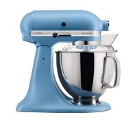 KitchenAid 5KSM175PSEVB Batteur sur socle bleu velours 4,8 L 5 Garantie officiel