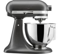 KitchenAid 5KSM95PSESZ Robot de cuisine, 275 W, noir, entraînement direct, acier inoxydable