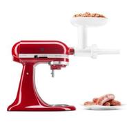 KitchenAid 5KSMSSA - Ensemble de bourrage de saucisses en forme de corne - pour batteur sur socle - pour Artisan 5KSM150, 5KSM175, 5KSM7580, KSM150, RRK150; Mini 5KSM3311; Professional 600 Series