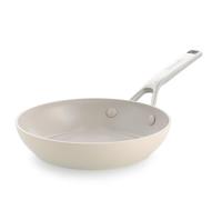 KitchenAid Advanced Forged Aluminium Poêle 24 Cm, Antiadhésif Céramique Sans PFAS, Aluminium Forgé, Tous Feux Dont Induction, Four Jusqu’à 220 °C, Compatible Lave-Vaisselle, Crème