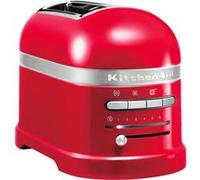 KitchenAid Artisan 5KMT2204EER - Grille-pain - 2 tranche - 2 Emplacements - rouge empire Imperial Red G