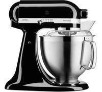 KitchenAid Artisan 5KSM185PS - 4.8 l - Noir - Echelle - 3 l - Fouetter - Pétrir - Mélanger - 1.45m